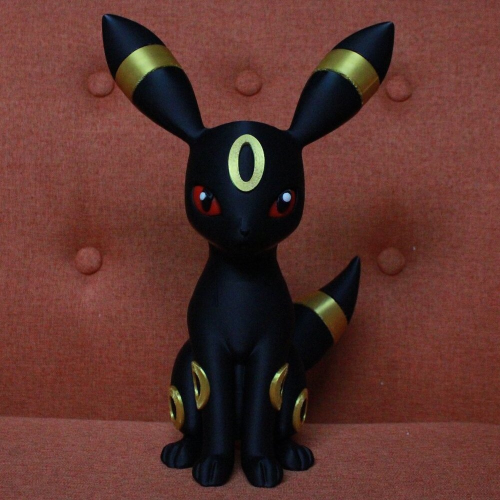3D Printed Pokemon "Umbreon" Figurine